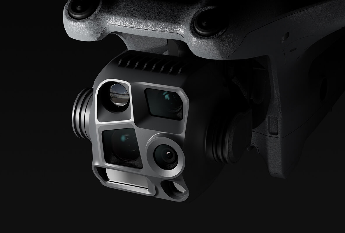 DJI Matrice 4TD visual and thermal camera system