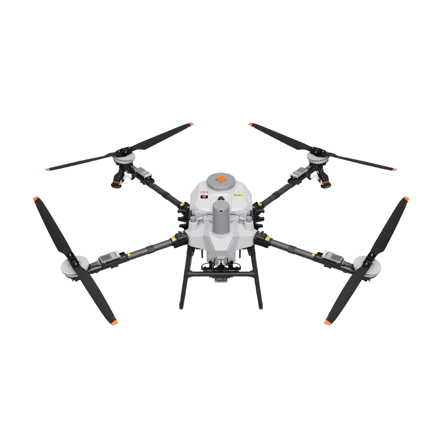 DJI Agras T55 agricultural drone with arms extended