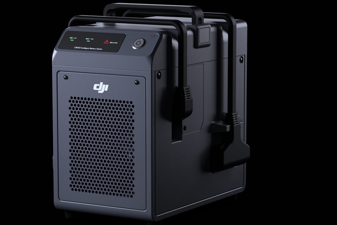 DJI C8000 Intelligent Battery Station — product photo