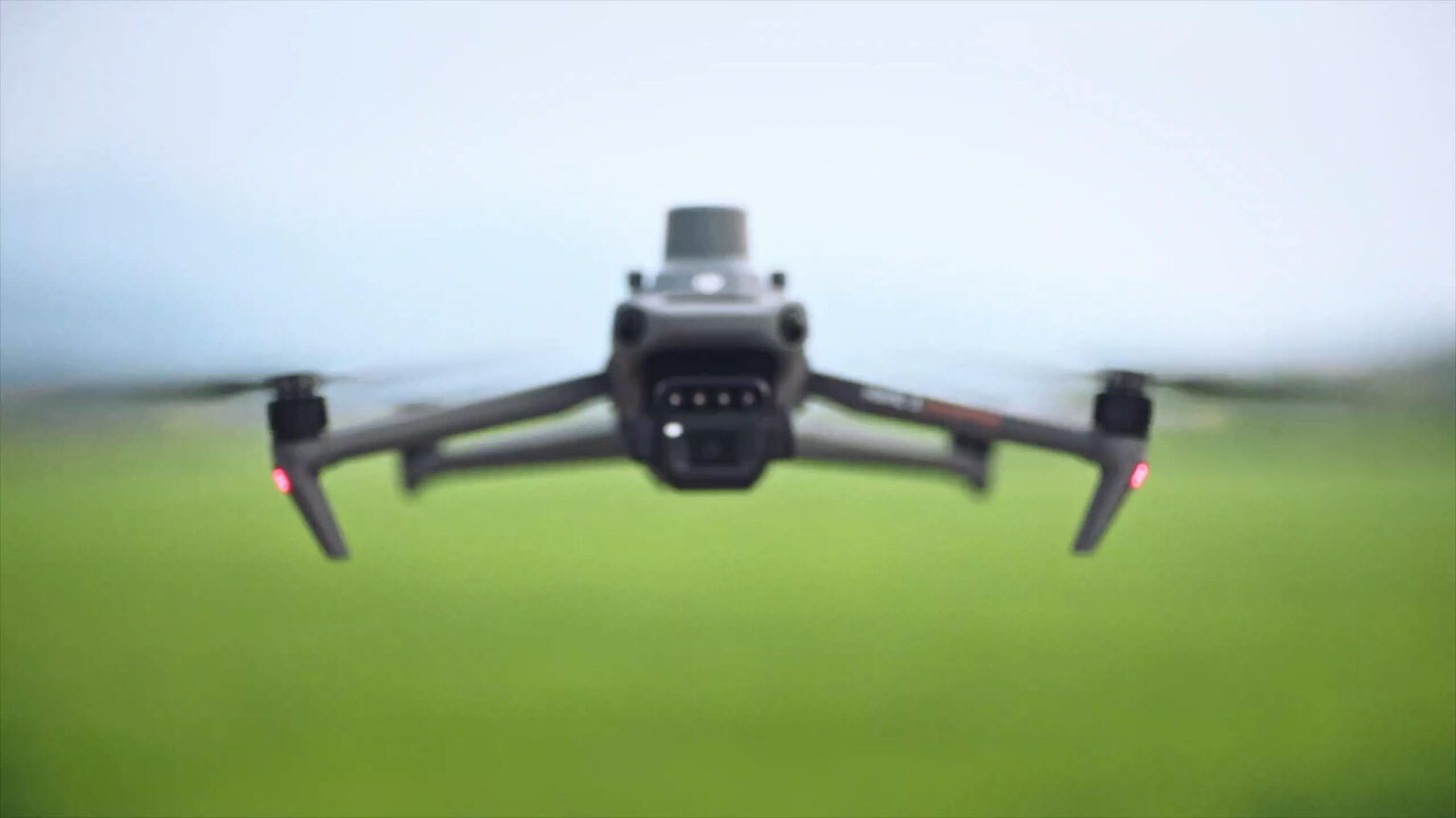 DJI Mavic 3 Multispectral in a field setting.